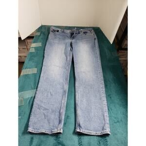 Gap Jeans Size 10 Womens Blue Denim Ladies Pants Stretch Low Rise 90s Straight